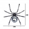 Black spider with pearl - elegant broochBrooches