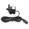 Mini brushless water pump - submersible motor - 800L/H 5m - 12V / 24VPumps
