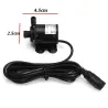 Mini brushless water pump - submersible motor - 800L/H 5m - 12V / 24VPumps