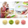 Meat / vegetables / fruits manual slicer - multifunctional chopperMills - Grinders