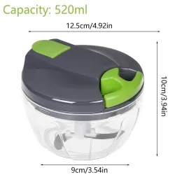 Meat / vegetables / fruits manual slicer - multifunctional chopperMills - Grinders