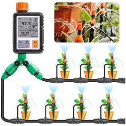 Automatic garden watering - electronic timer - controller - LCD displayGarden