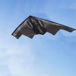 Cerf-volant d'avion de chasse furtif