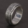 925 Sterling silver - rotatable ring - spinner designRings
