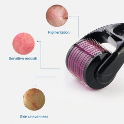 Titanium micro needle - derma roller - whitening - anti wrinkles - scars remover - skin careSkin