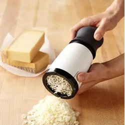 Stainless steel rotary cheese and chocolate grater grinder millMills - Grinders