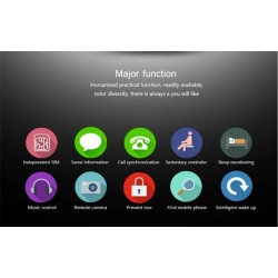 Bluetooth Y1 smart watch with phone Android compatible