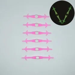 Silicone light up LED luminous shoelaces 12 pcs setShoes
