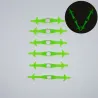 Silicone light up LED luminous shoelaces 12 pcs setShoes