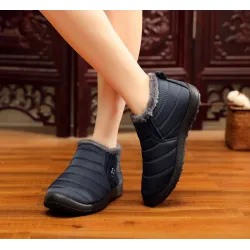 Men's anti-skid warm ankle boots waterproofShoes