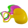 Sand - herbe - neige - luge en plastique