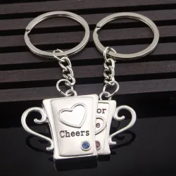 Cheers For Love - porte-clés 2 pcs