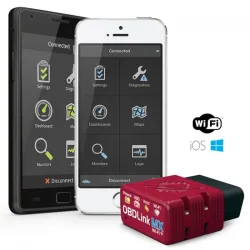 OBDLink MX Wi-Fi professionnel OBD2 outil de scan pour Windows et Android - diagnostic de données de voiture