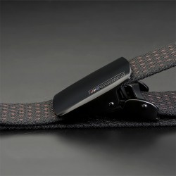 Adjustable nylon belt with automatic buckleBelts