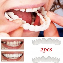 Silicone teeth cover - denture 2 piecesMouth