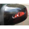 yeux zombies rouges - autocollant vinyle 13 * 5 cm 2 pièces