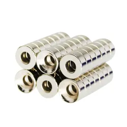 N35 aimant néodyme - bague ronde super forte 12 * 5 * 5mm 5 pièces