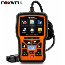 Foxwell NT301 OBD OBD2 scanner - lecteur de code d'erreur - diagnostic de voiture - multilingues - universel