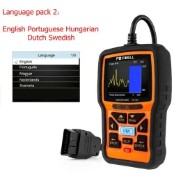 Foxwell NT301 OBD OBD2 scanner - lecteur de code d'erreur - diagnostic de voiture - multilingues - universel