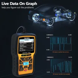 Foxwell NT301 OBD OBD2 scanner - lecteur de code d'erreur - diagnostic de voiture - multilingues - universel