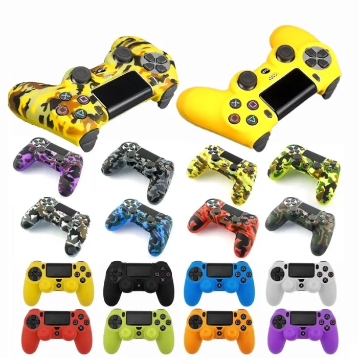 Playstation PS4 Pro Slim - protective skin for controller & 2 thumb stick grips capsAccessories