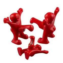 Homme rouge - ouvre-bouteille drôle